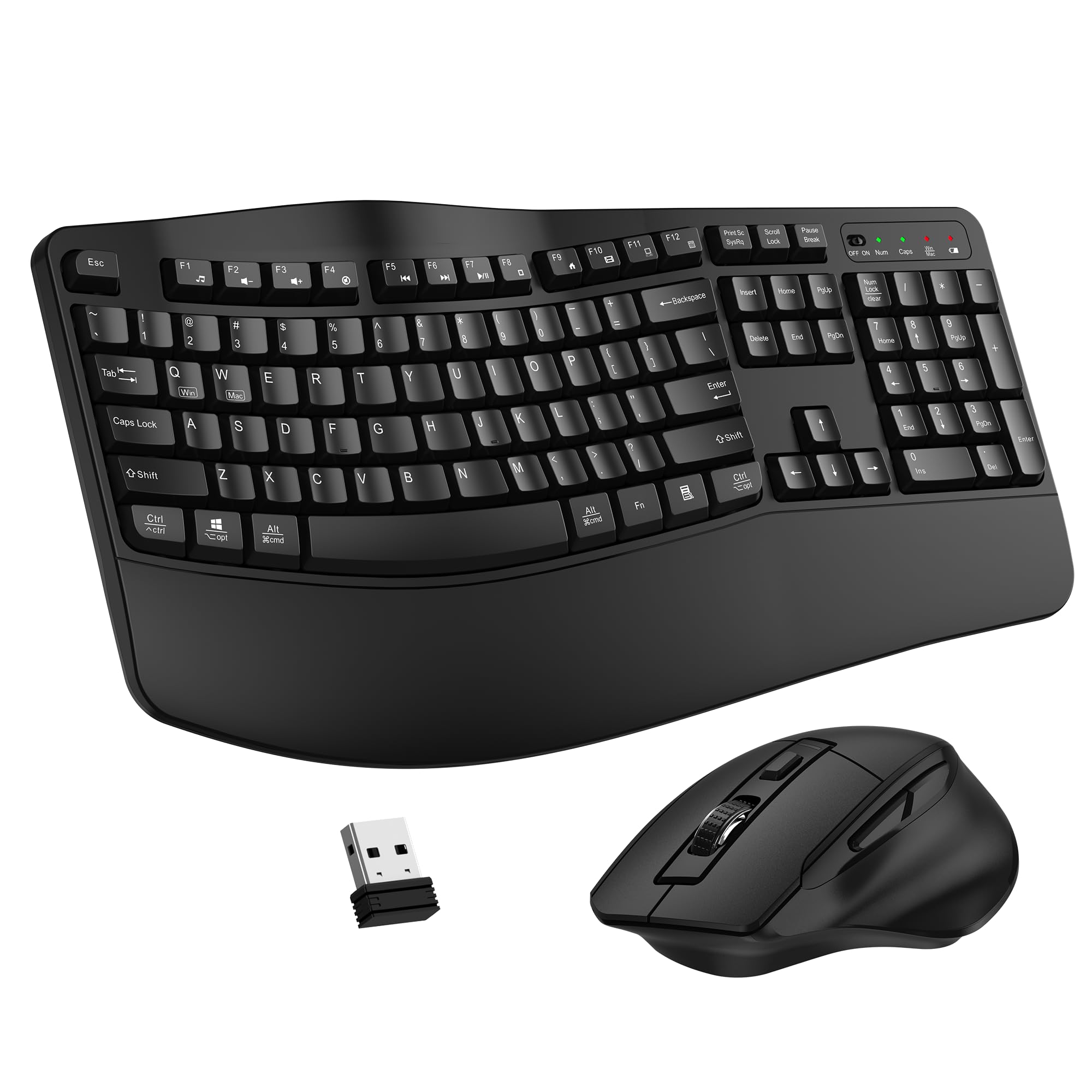 マウスキボート Amazon.com: OMOTON Gaming Keyboard with Magnetic Wrist Rest